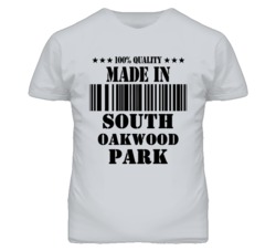South Oakwood Park Missouri Made In Born Sport Grey T Shirt