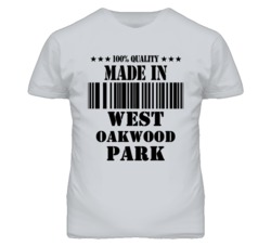 West Oakwood Park Missouri Made In Born Sport Grey T Shirt
