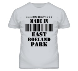 East Roeland Park Kansas Made In Born Sport Grey T Shirt