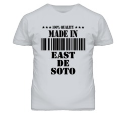 East De Soto Kansas Made In Born Sport Grey T Shirt