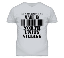 North Unity Village Missouri Made In Born Sport Grey T Shirt