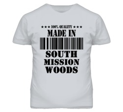 South Mission Woods Kansas Made In Born Sport Grey T Shirt