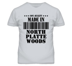 North Platte Woods Missouri Made In Born Sport Grey T Shirt