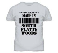 South Platte Woods Missouri Made In Born Sport Grey T Shirt