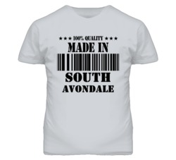 South Avondale Missouri Made In Born Sport Grey T Shirt