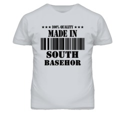 South Basehor Kansas Made In Born Sport Grey T Shirt