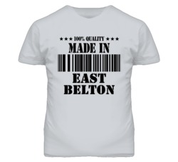 East Belton Missouri Made In Born Sport Grey T Shirt