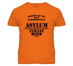 East Harrisonville Missouri Insane Prison Halloween T Shirt
