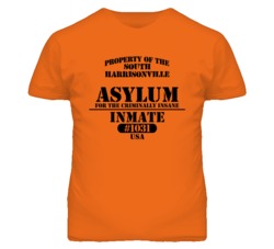 South Harrisonville Missouri Insane Prison Halloween T Shirt
