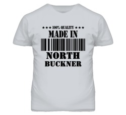 North Buckner Missouri Made In Born Sport Grey T Shirt