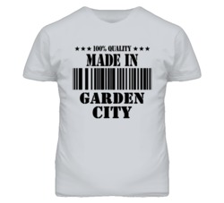 Garden City Kansas Made In Born Sport Grey T Shirt