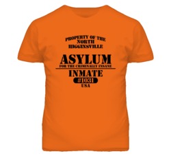 North Higginsville Missouri Insane Prison Halloween T Shirt