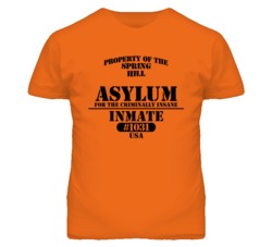 Spring Hill Kansas Insane Prison Halloween T Shirt