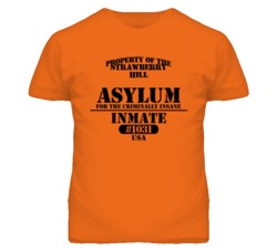 Strawberry Hill Kansas Insane Prison Halloween T Shirt