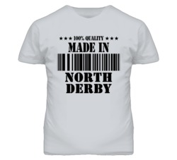 North Derby Kansas Made In Born Sport Grey T Shirt