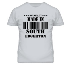 South Edgerton Kansas Made In Born Sport Grey T Shirt
