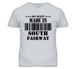 South Fairway Kansas Made In Born Sport Grey T Shirt