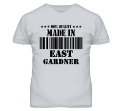East Gardner Kansas Made In Born Sport Grey T Shirt
