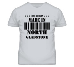 North Gladstone Missouri Made In Born Sport Grey T Shirt