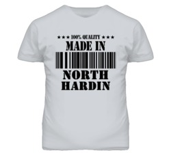 North Hardin Missouri Made In Born Sport Grey T Shirt