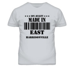 East Harrisonville Missouri Made In Born Sport Grey T Shirt