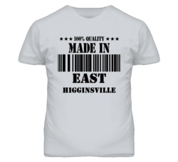 East Higginsville Missouri Made In Born Sport Grey T Shirt