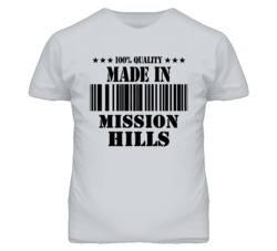 Mission Hills Kansas Made In Born Sport Grey T Shirt