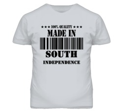 South Independence Missouri Made In Born Sport Grey T Shirt