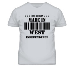 West Independence Missouri Made In Born Sport Grey T Shirt