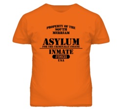 South Merriam Kansas Insane Prison Halloween T Shirt