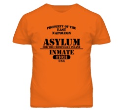 East Napoleon Missouri Insane Prison Halloween T Shirt