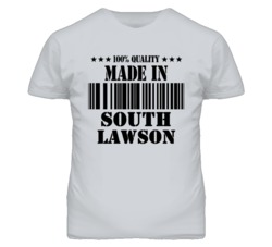South Lawson Missouri Made In Born Sport Grey T Shirt