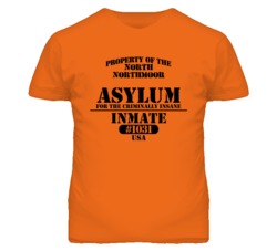 North Northmoor Missouri Insane Prison Halloween T Shirt