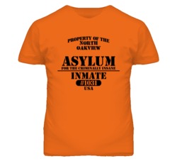 North Oakview Missouri Insane Prison Halloween T Shirt