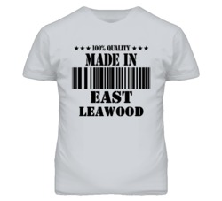 East Leawood Kansas Made In Born Sport Grey T Shirt