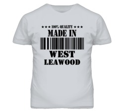 West Leawood Kansas Made In Born Sport Grey T Shirt