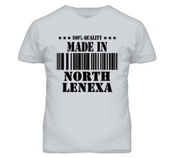 North Lenexa Kansas Made In Born Sport Grey T Shirt