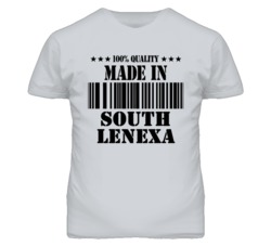 South Lenexa Kansas Made In Born Sport Grey T Shirt
