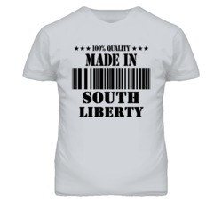 South Liberty Missouri Made In Born Sport Grey T Shirt