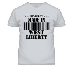 West Liberty Missouri Made In Born Sport Grey T Shirt