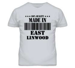 East Linwood Kansas Made In Born Sport Grey T Shirt