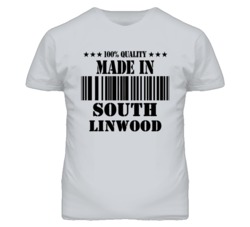 South Linwood Kansas Made In Born Sport Grey T Shirt