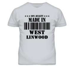 West Linwood Kansas Made In Born Sport Grey T Shirt
