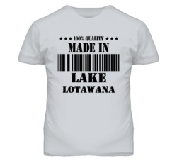 Lake Lotawana Missouri Made In Born Sport Grey T Shirt