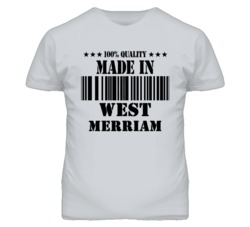 West Merriam Kansas Made In Born Sport Grey T Shirt