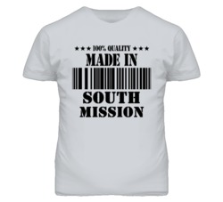South Mission Kansas Made In Born Sport Grey T Shirt