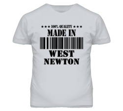 West Newton Kansas Made In Born Sport Grey T Shirt