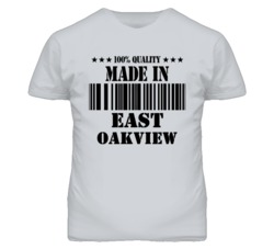 East Oakview Missouri Made In Born Sport Grey T Shirt