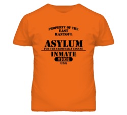 East Rantoul Kansas Insane Prison Halloween T Shirt