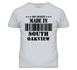 South Oakview Missouri Made In Born Sport Grey T Shirt